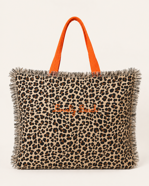 Borsa mare collezione Leopard Lovely Beach