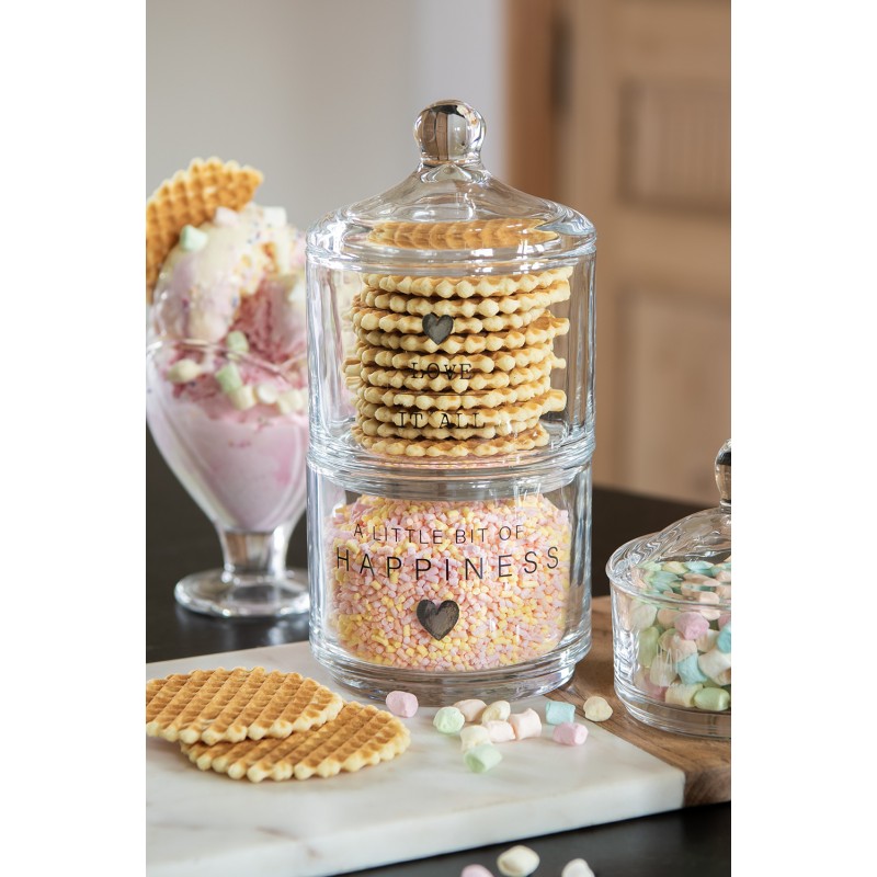 Barattoli a due livelli HAPPINESS- Clayre e eef