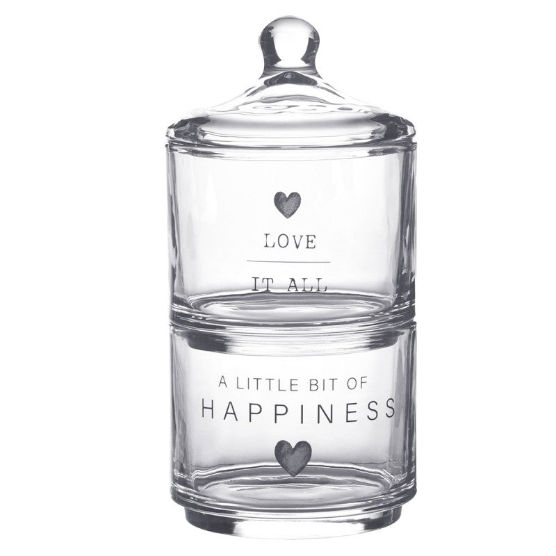 Barattoli a due livelli HAPPINESS- Clayre e eef