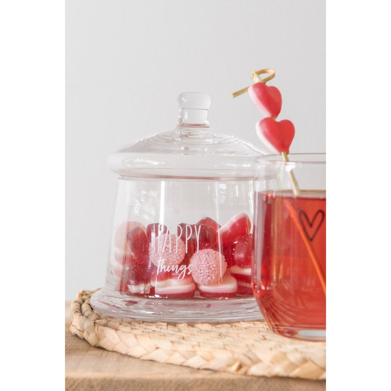 Barattolo con coperchio HAPPY Things- Clayre e eef