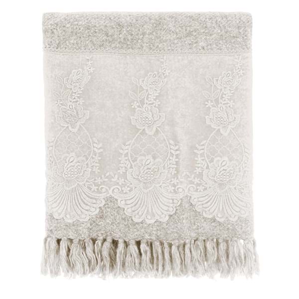 Copritutto / plaid collezione DENTELLE - Blanc Mariclò