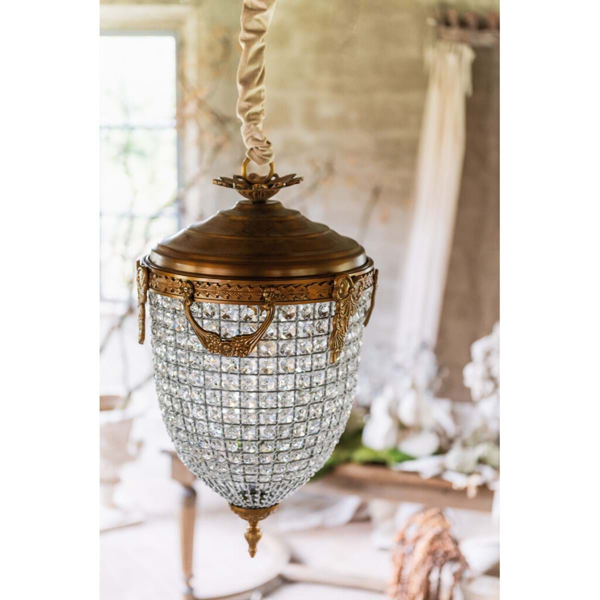 Lampadario collezione BAGLIORI -Blanc Mariclò