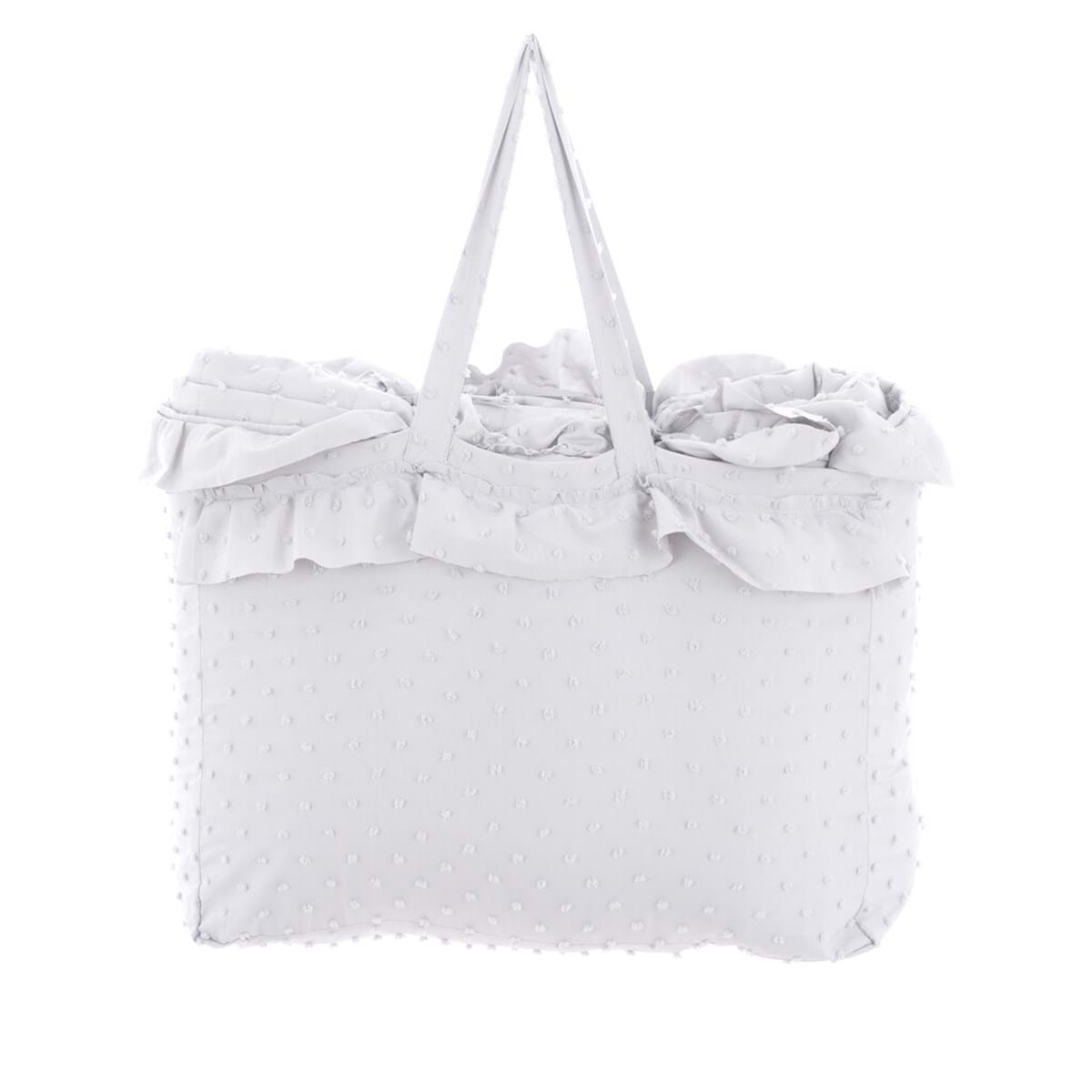 Boutis Matrimoniale collezione PLUMETIS- Blanc Mariclò