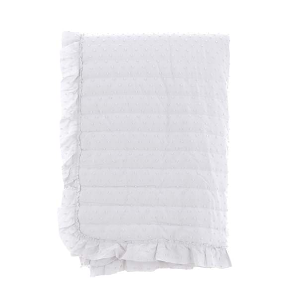 Boutis Matrimoniale collezione PLUMETIS- Blanc Mariclò