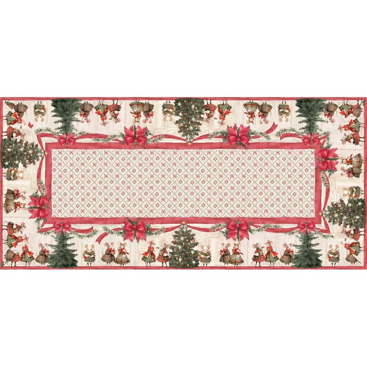 Tovaglia 150 x 320 collezione FAVOLA DI NATALE
