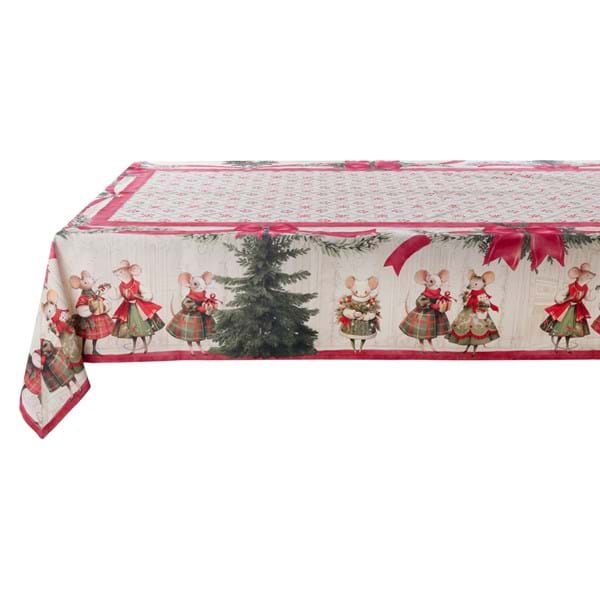 Tovaglia 150 x 320 collezione FAVOLA DI NATALE