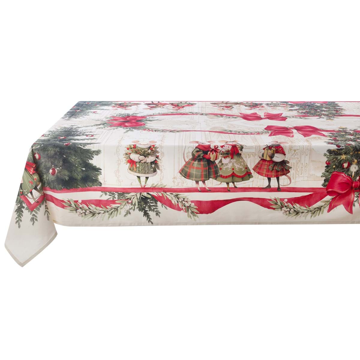 Tovaglia  160 X 280 collezione FAVOLA DI NATALE
