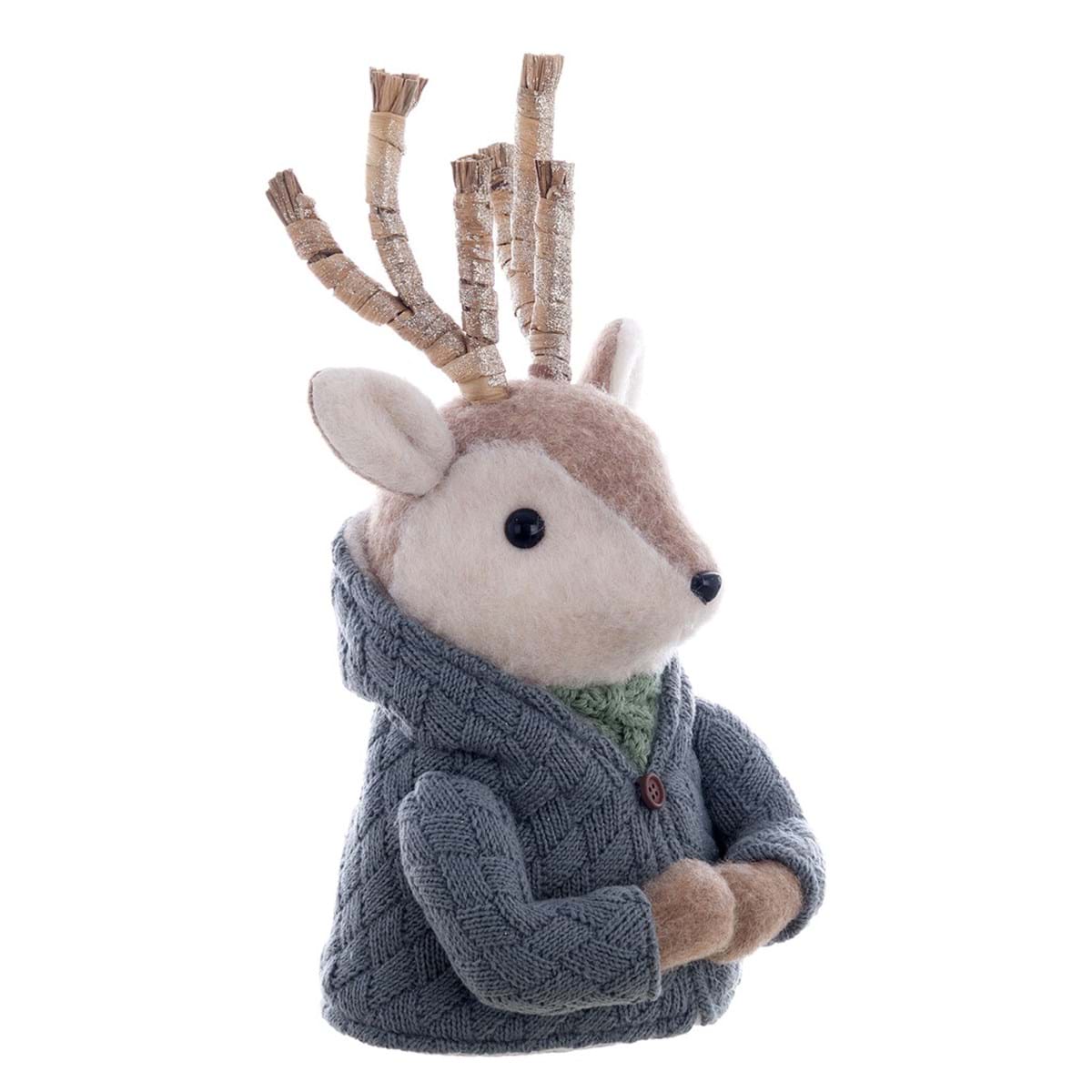 Decoro cervo collezione SOTTOBOSCO INCANTATO - Blanc Mariclò