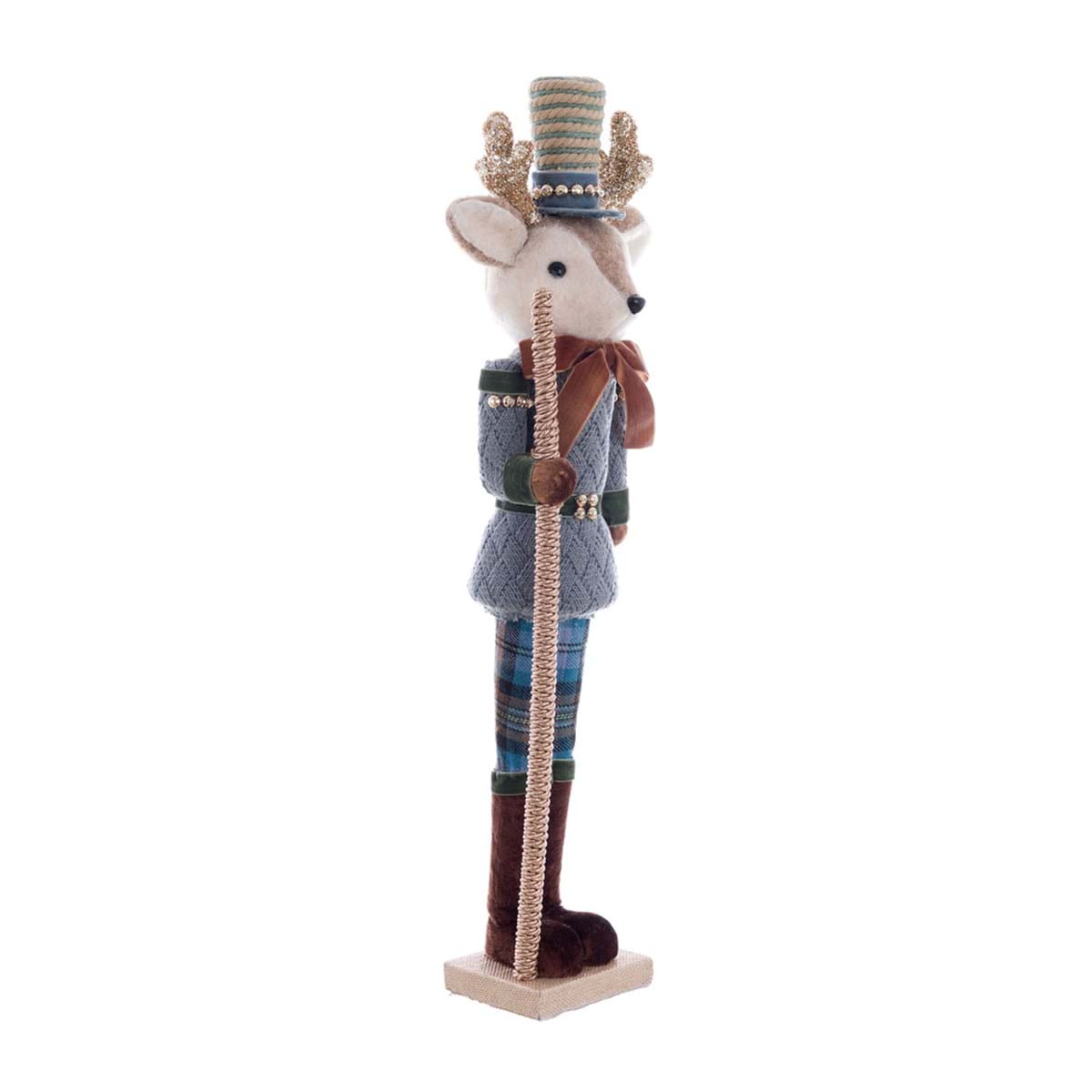 Decoro cervo-orso collezione SOTTOBOSCO INCANTATO- Blanc Mariclò