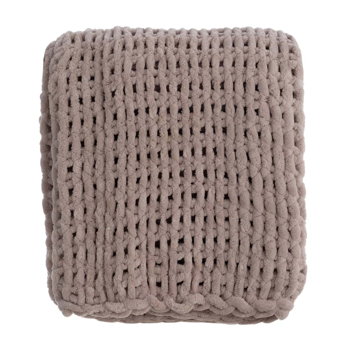 Plaid intreccio collezione BONBON CHIC - Blanc Mariclò