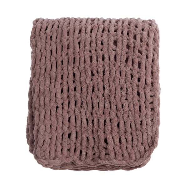 Plaid intreccio collezione BONBON CHIC - Blanc Mariclò