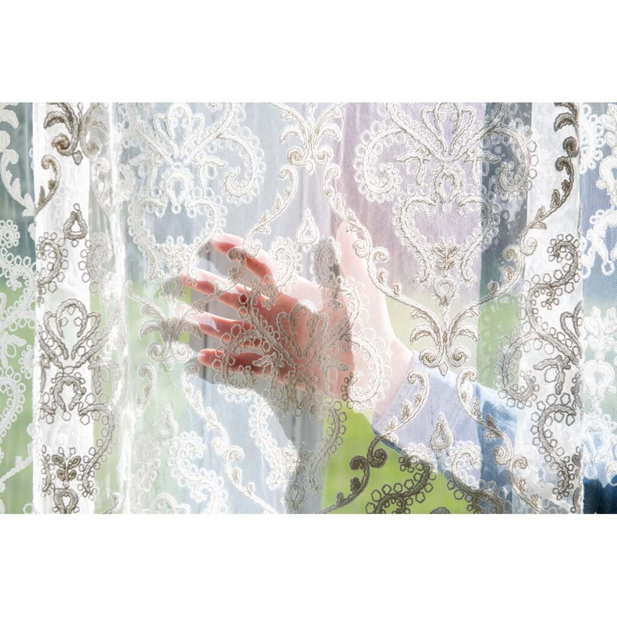 Tenda pizzo collezione DENTELLE- Blanc Mariclò