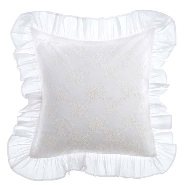 Cuscino pizzo collezione DENTELLE-Blanc Mariclò