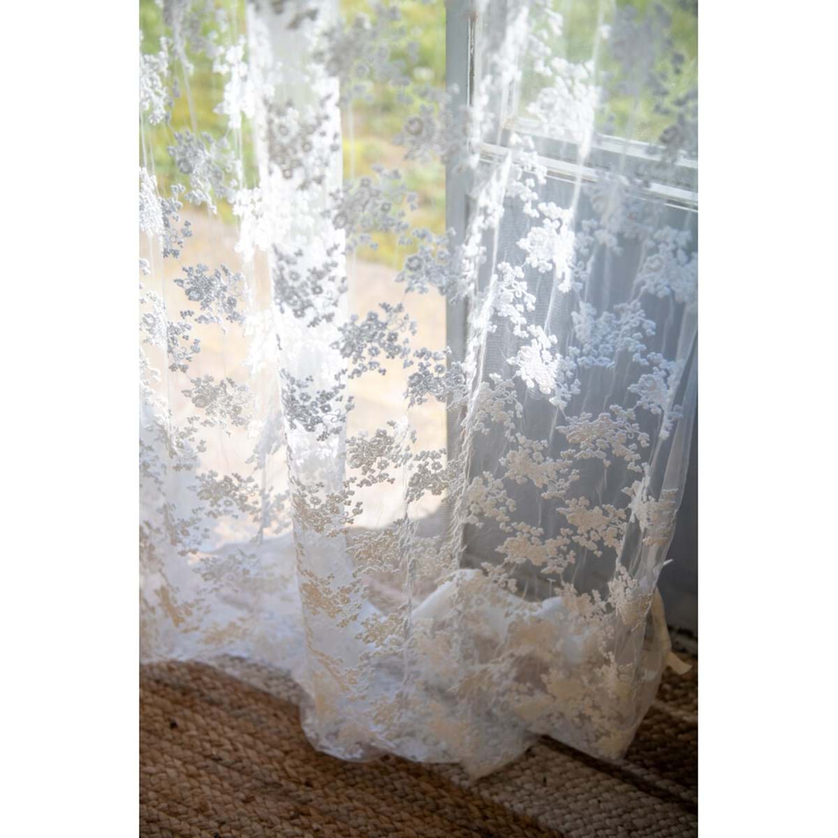 Tenda collezione DENTELLE - Blanc Mariclò