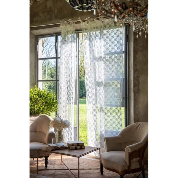 Tenda collezione DENTELLE - Blanc Mariclò
