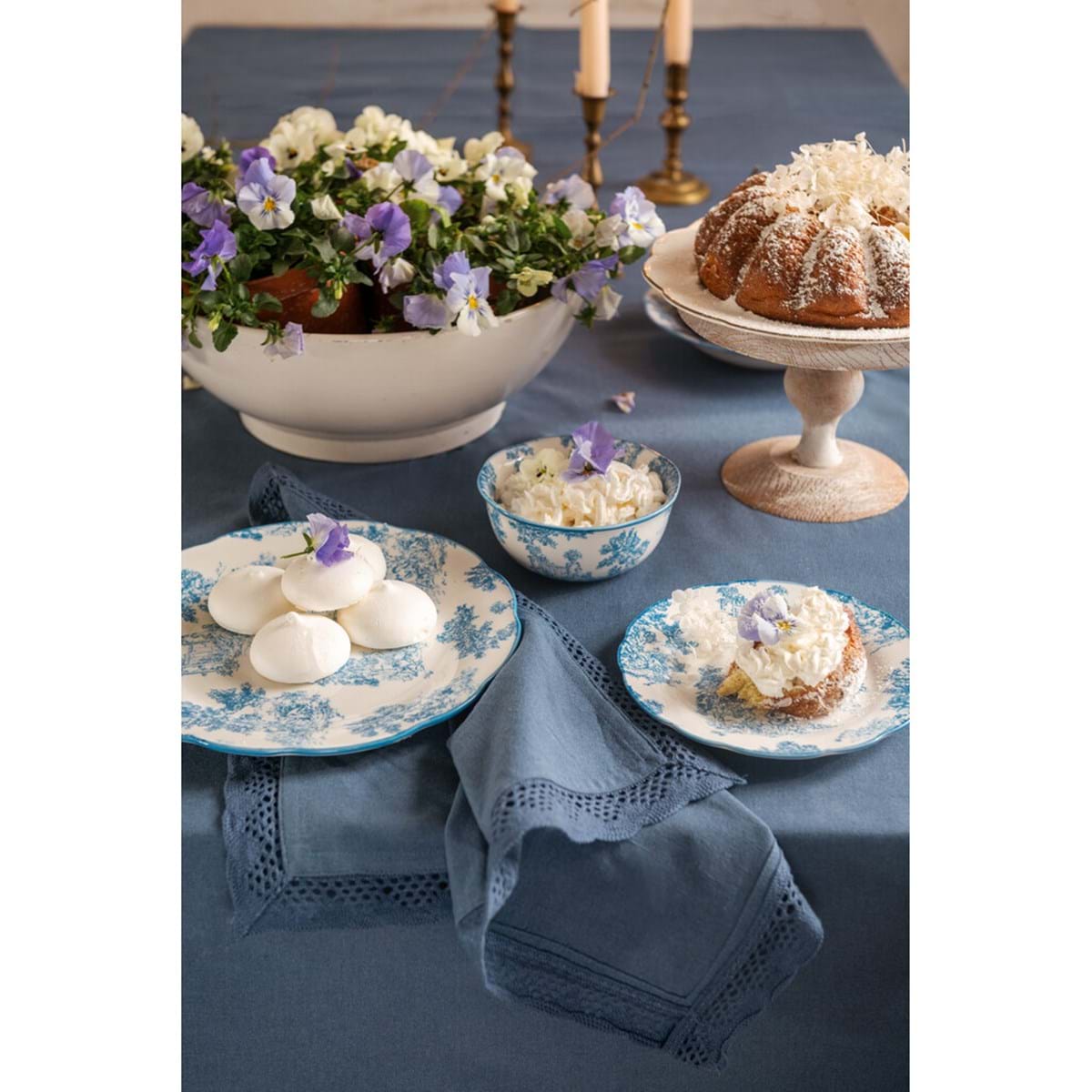 set piatti piano, fondo e frutta collezione Affinità elettive - Blanc Mariclò