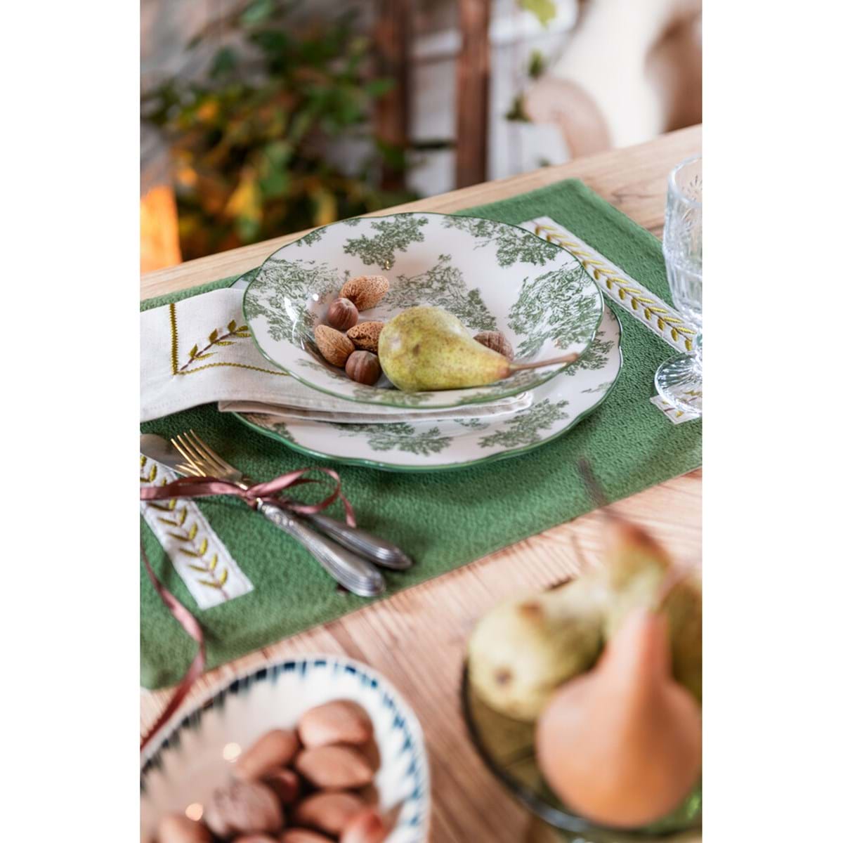 set piatti piano, fondo e frutta collezione Affinità elettive - Blanc Mariclò