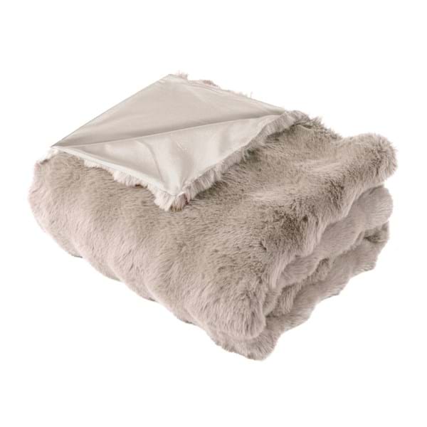 Plaid eco pelliccia - Blanc Mariclò