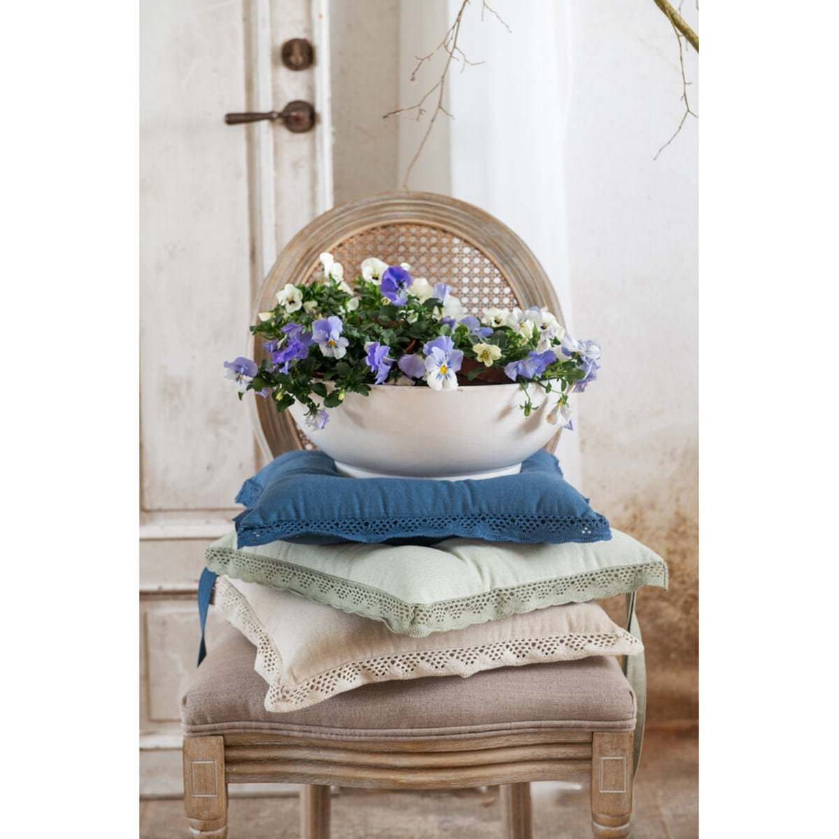 Cuscino sedia collezione NUOVO INFINITY-Blanc Mariclò