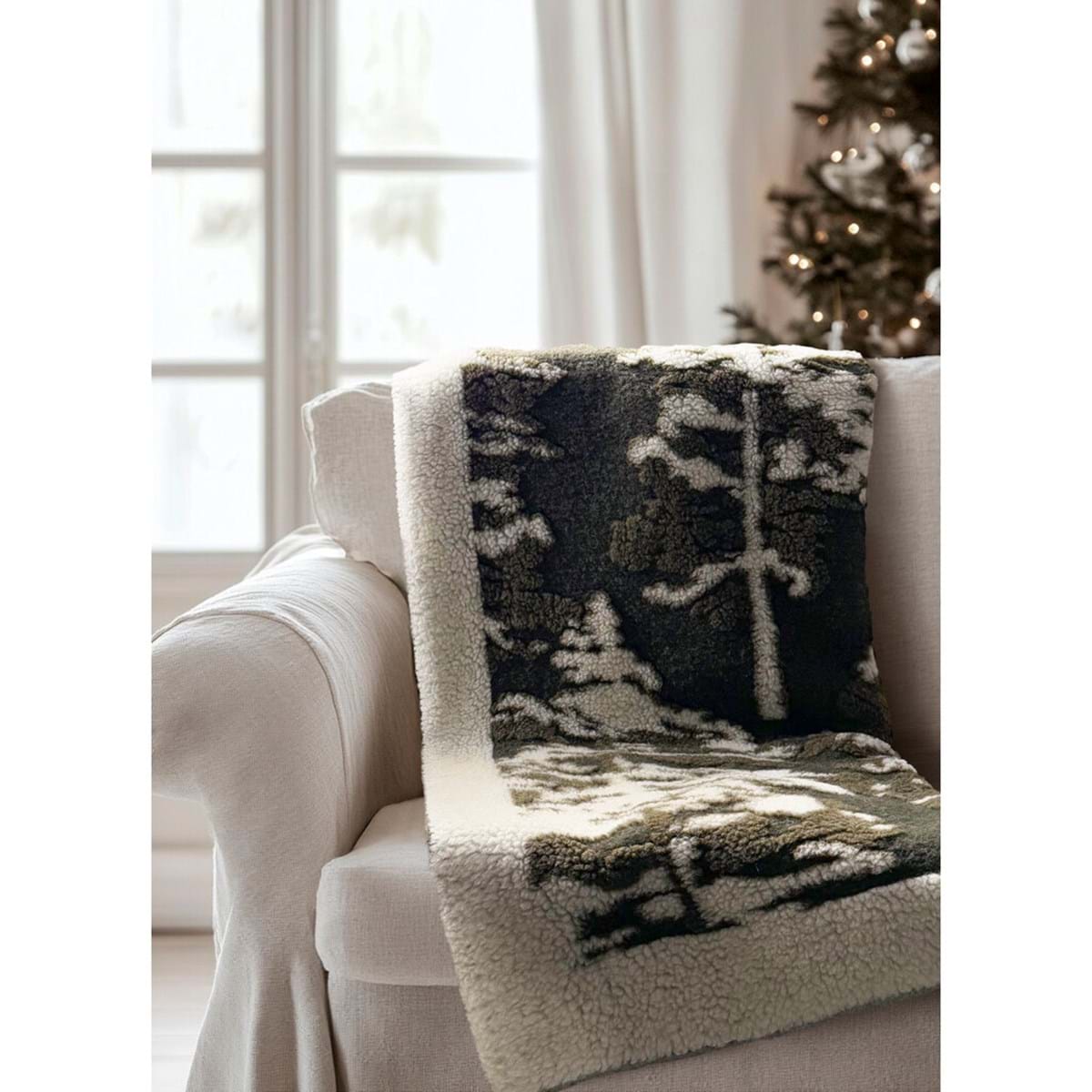 Plaid lana collezione Blanc Mariclò