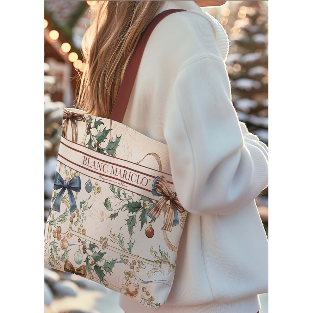Shopper blanc Mariclò