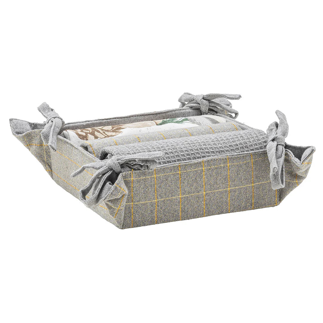 Cesto con strofinacci collezione HIMALAYAN HOME
