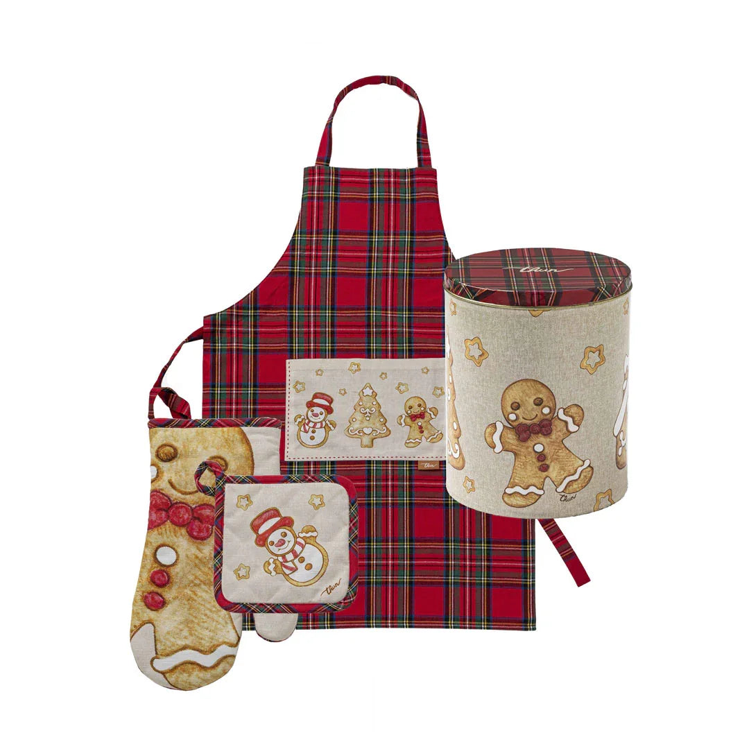 Set guantone, presina e grembiule collezione THUNLAND