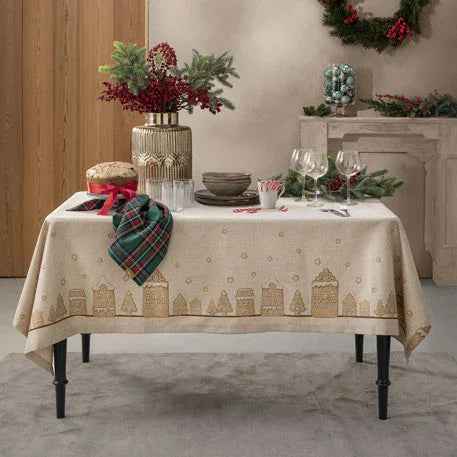 Tovaglia antimacchia collezione THUNLAND Beige