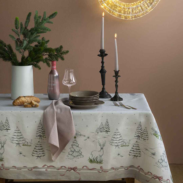 Tovaglia rettangolare collezione Storie di Natale Thun