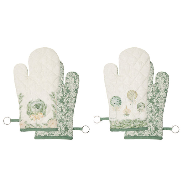 Guantone natalizio collezione Silent Gold Nuvole di Stoffa