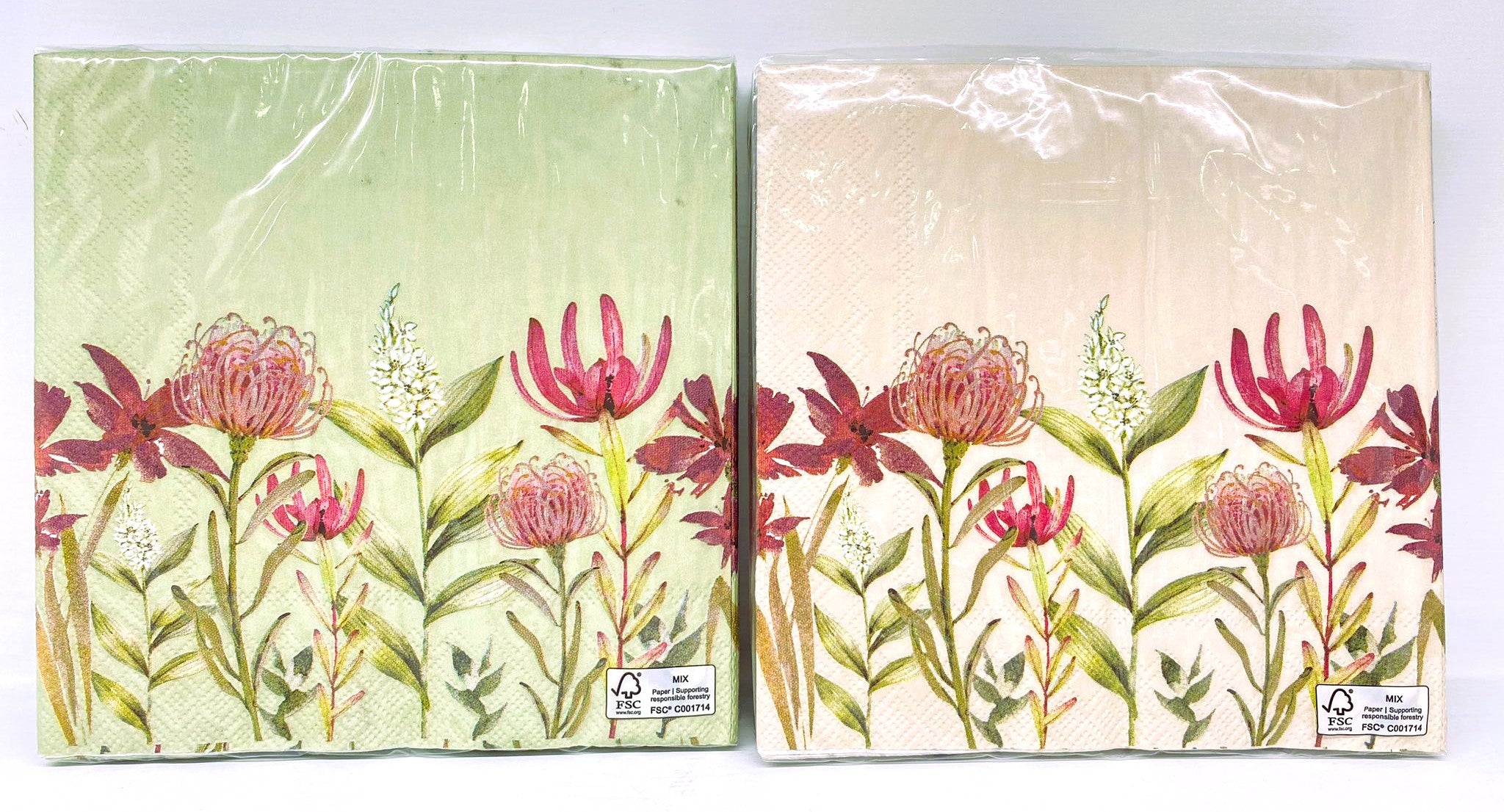 Tovaglioli con stampa Fiorata Boltze home
