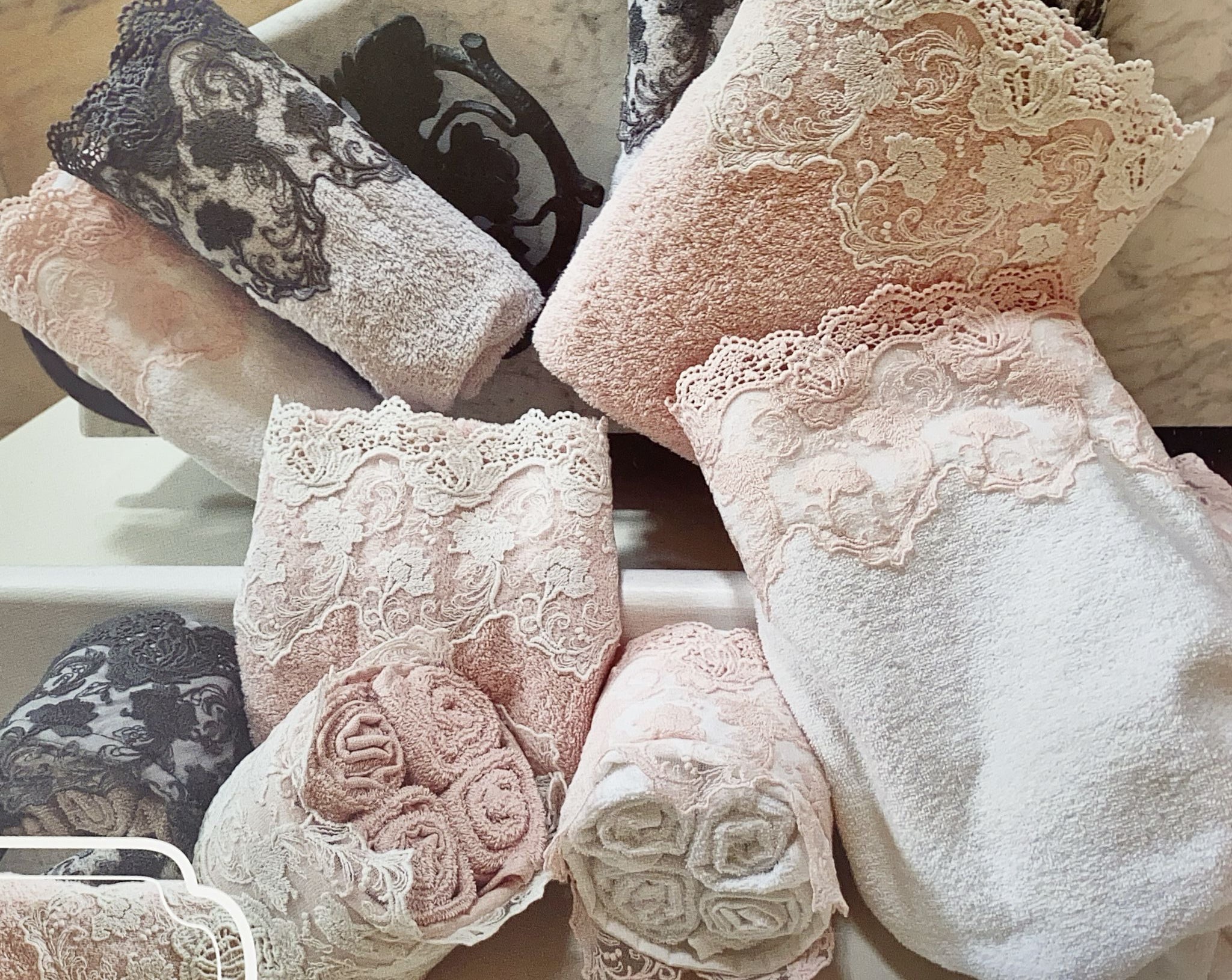 Set asciugamani / lavette CAROLINA L'Atelier 17