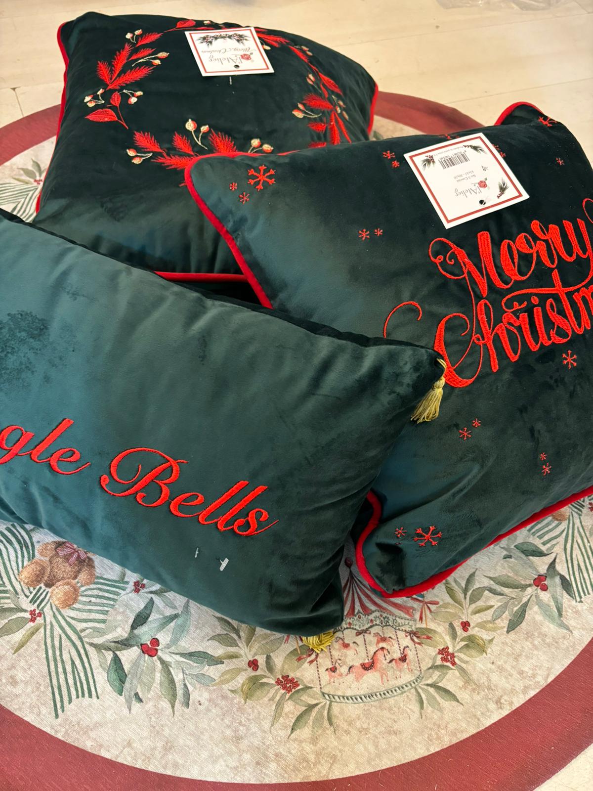 Cuscino decorativo MERRY CHRISTMAS- Natale