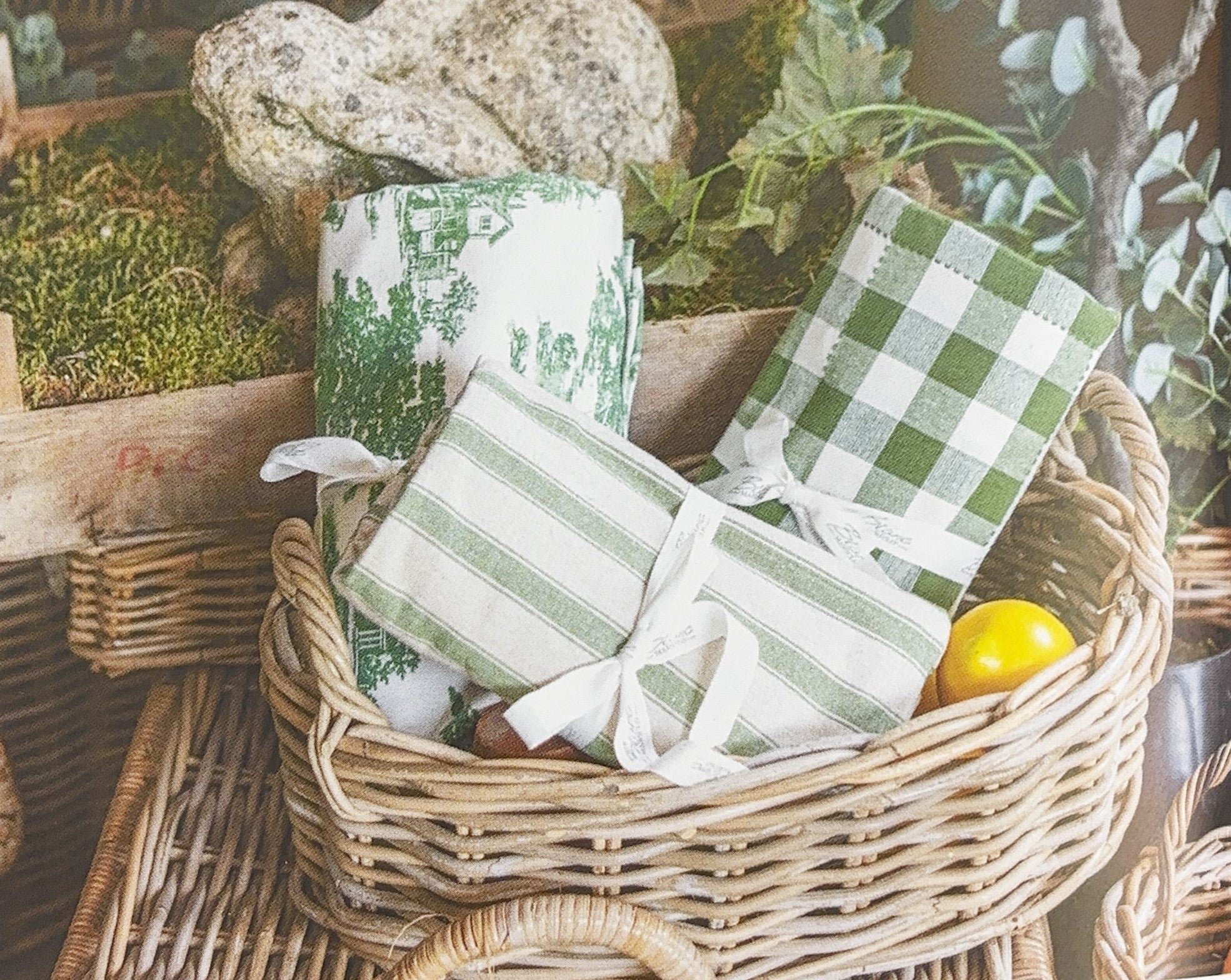 Tovaglia fantasia assortita collezione COLAZIONE SULL'ERBA-Blanc Mariclò