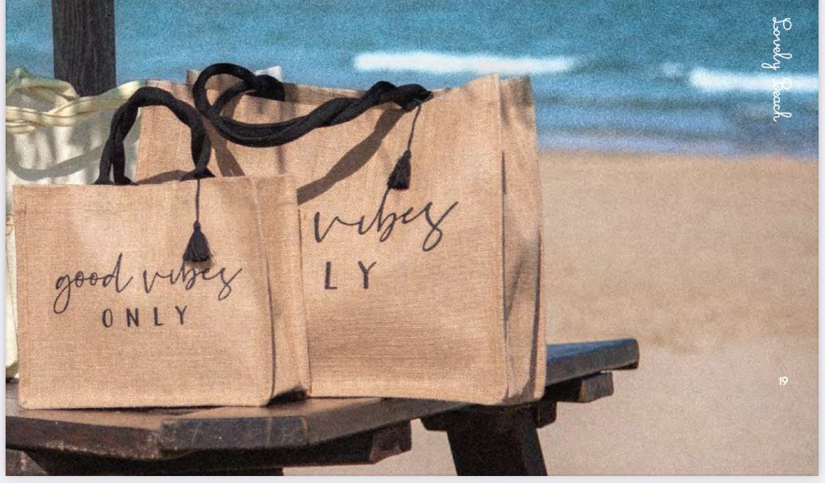 Borsetta collezione  GOOD VIBES ONLY