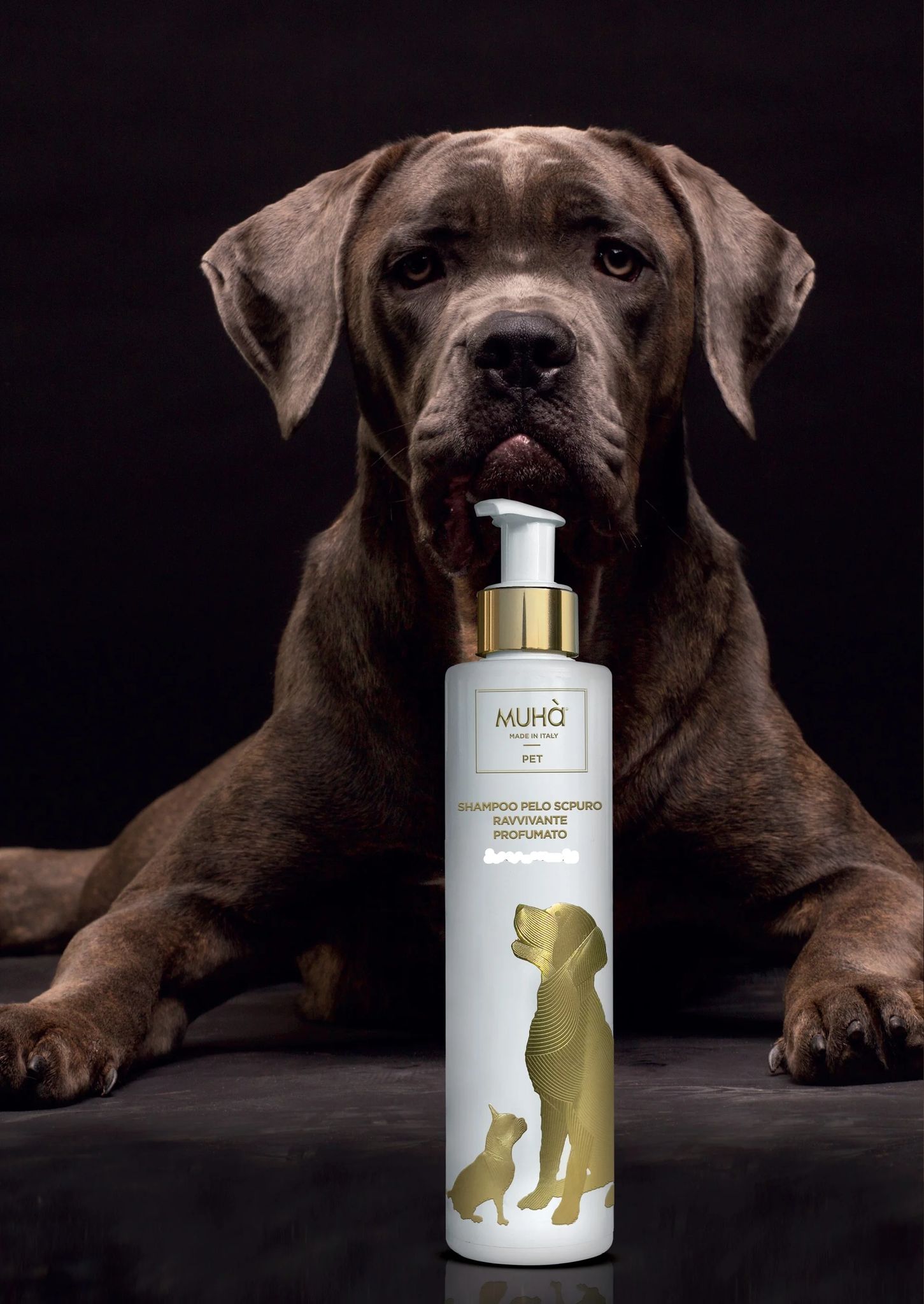 Shampoo pelo scuro - Linea PET - Muhà