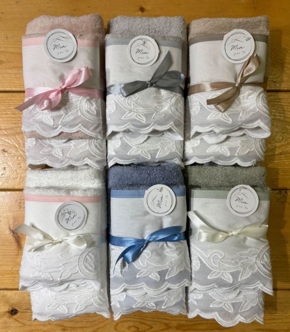Set asciugamano VERBENA - MIA PER TE <