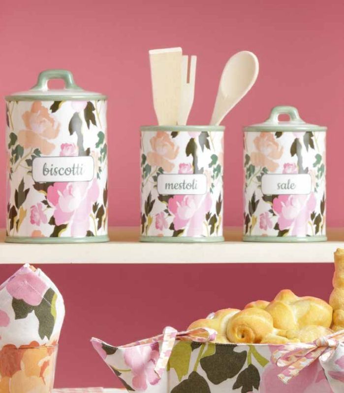 Barattolo cucina collezione FLOWER