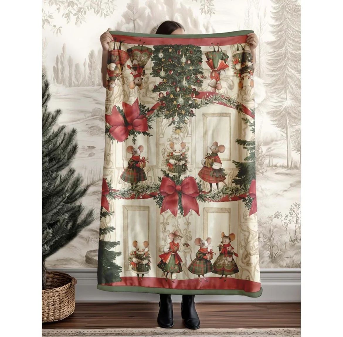 Plaid collezione Favola di Natele - Blanc Mariclò