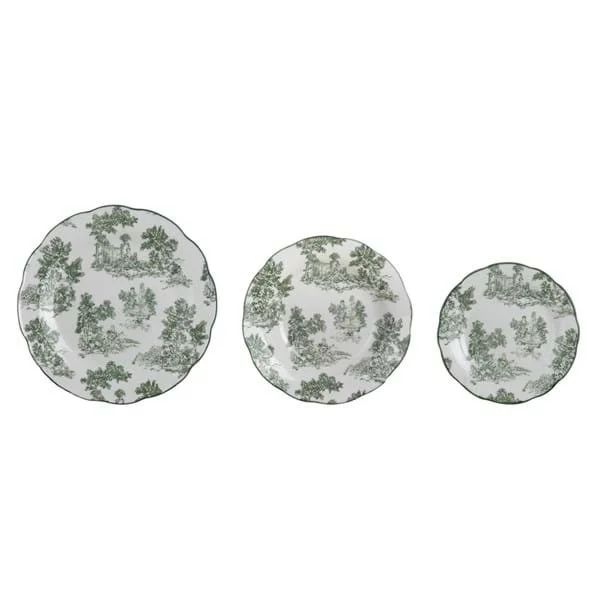 set piatti piano, fondo e frutta collezione Affinità elettive - Blanc Mariclò