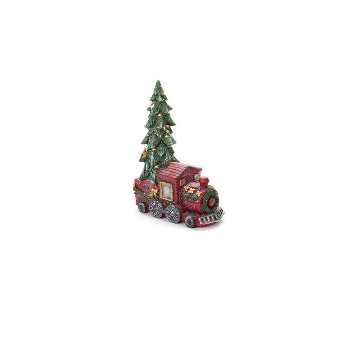 Decoro albero con treno collezione LA GIOSTRA DI AMELIE