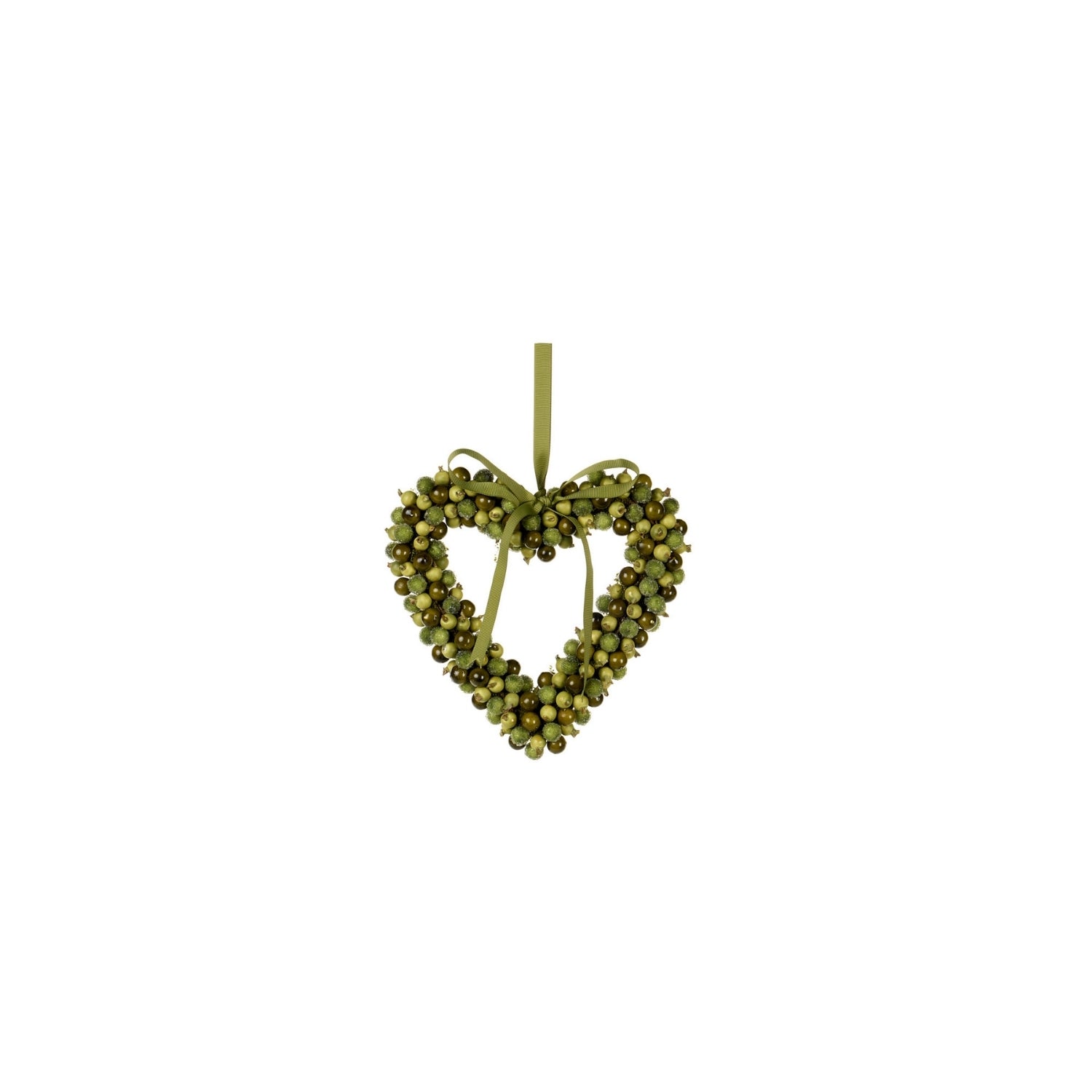 Ghirlanda cuore - Nuvole di stoffa