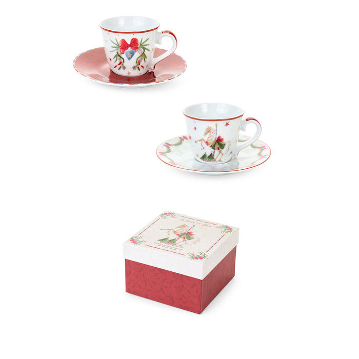 Set tazzine caffè collezione LA GIOSTRA DI AMELIE