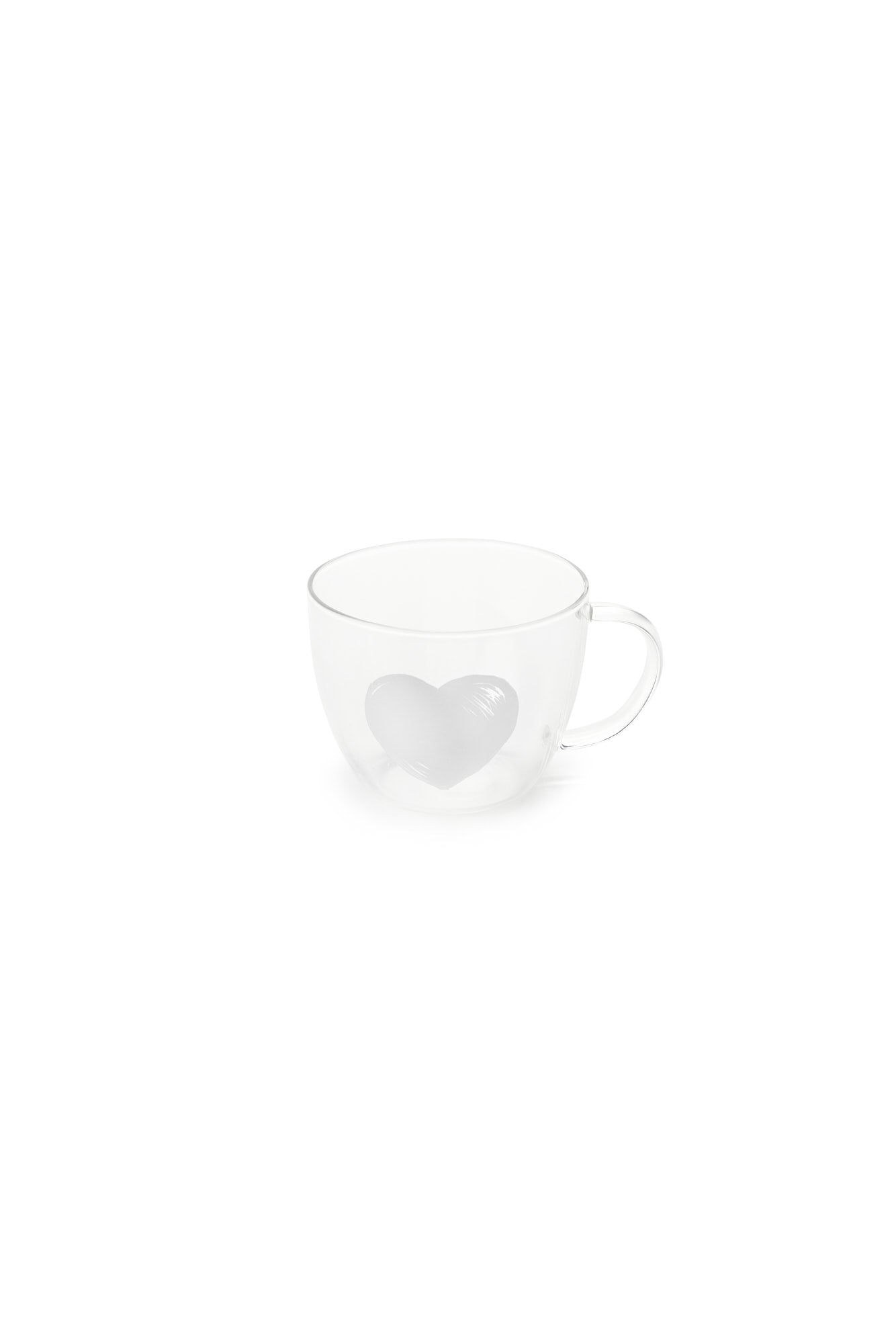 Tazza in vetro borosilicato -Nuvole di stoffa