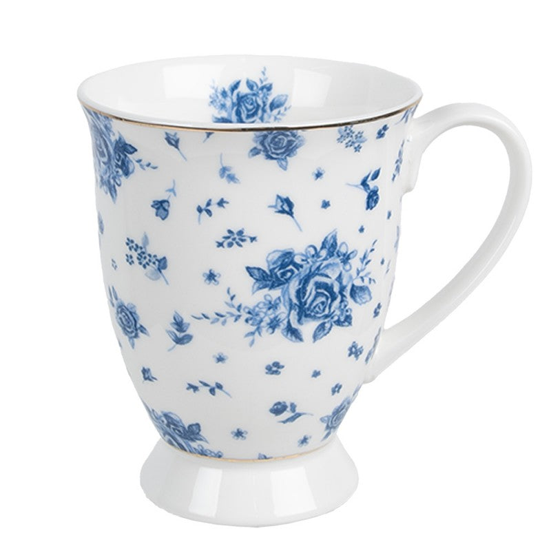 Tazza Mug collezione BLU FLOWER - Clayre e eef