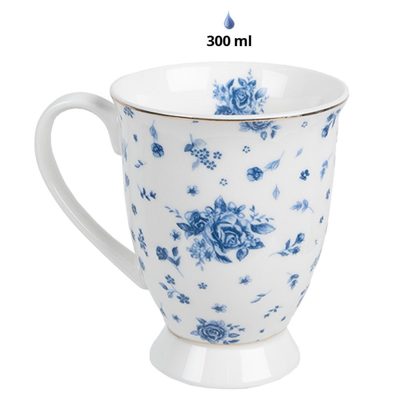 Tazza Mug collezione BLU FLOWER - Clayre e eef