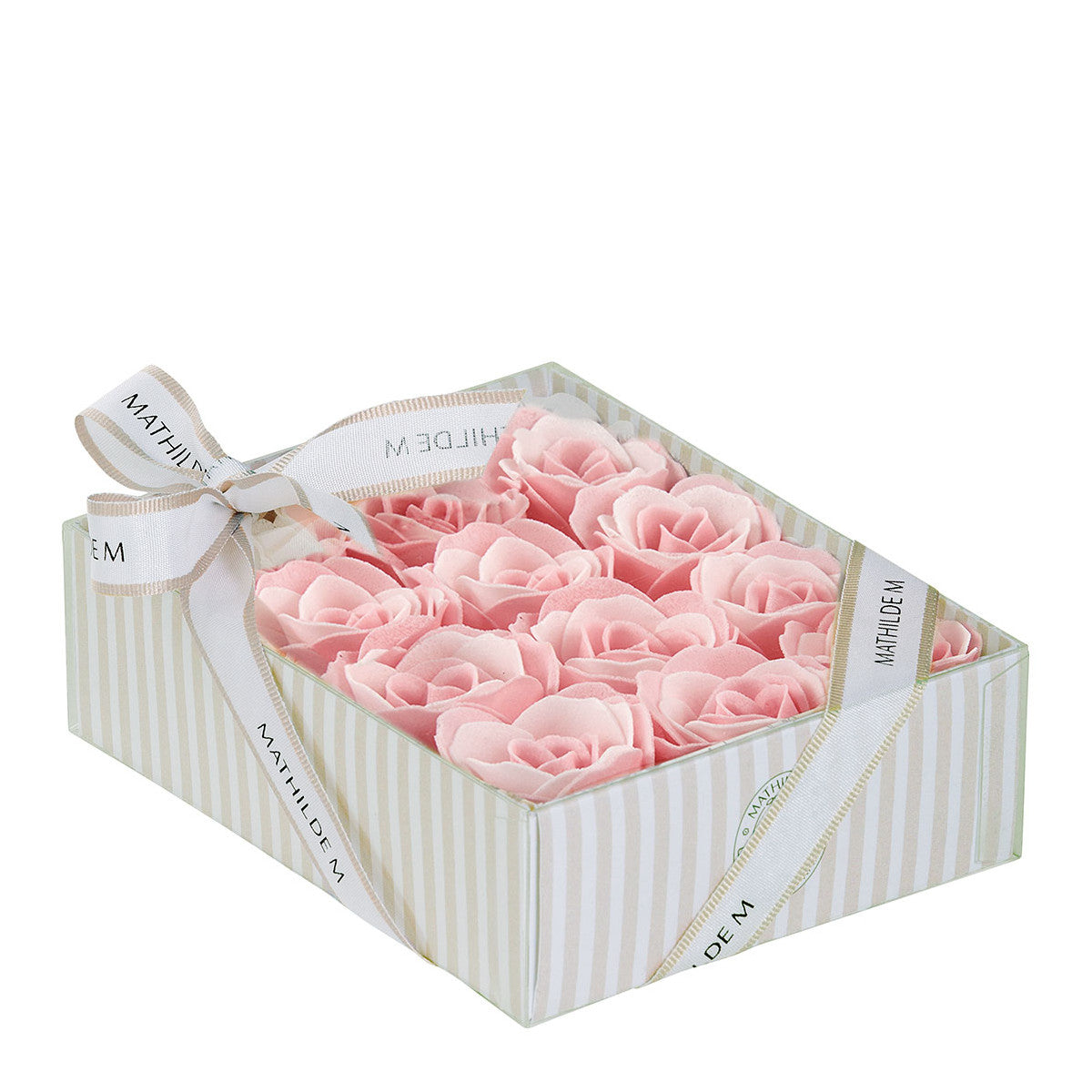 Cofanetto 12 rose saponette- Mathilde M.