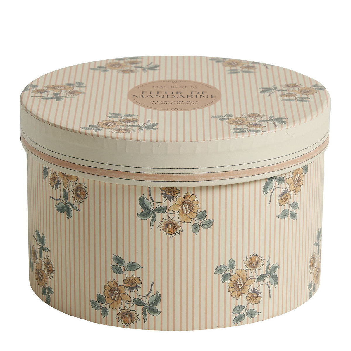Set 5 decorazioni gesso profumato - FLEUR DE MANDARINE