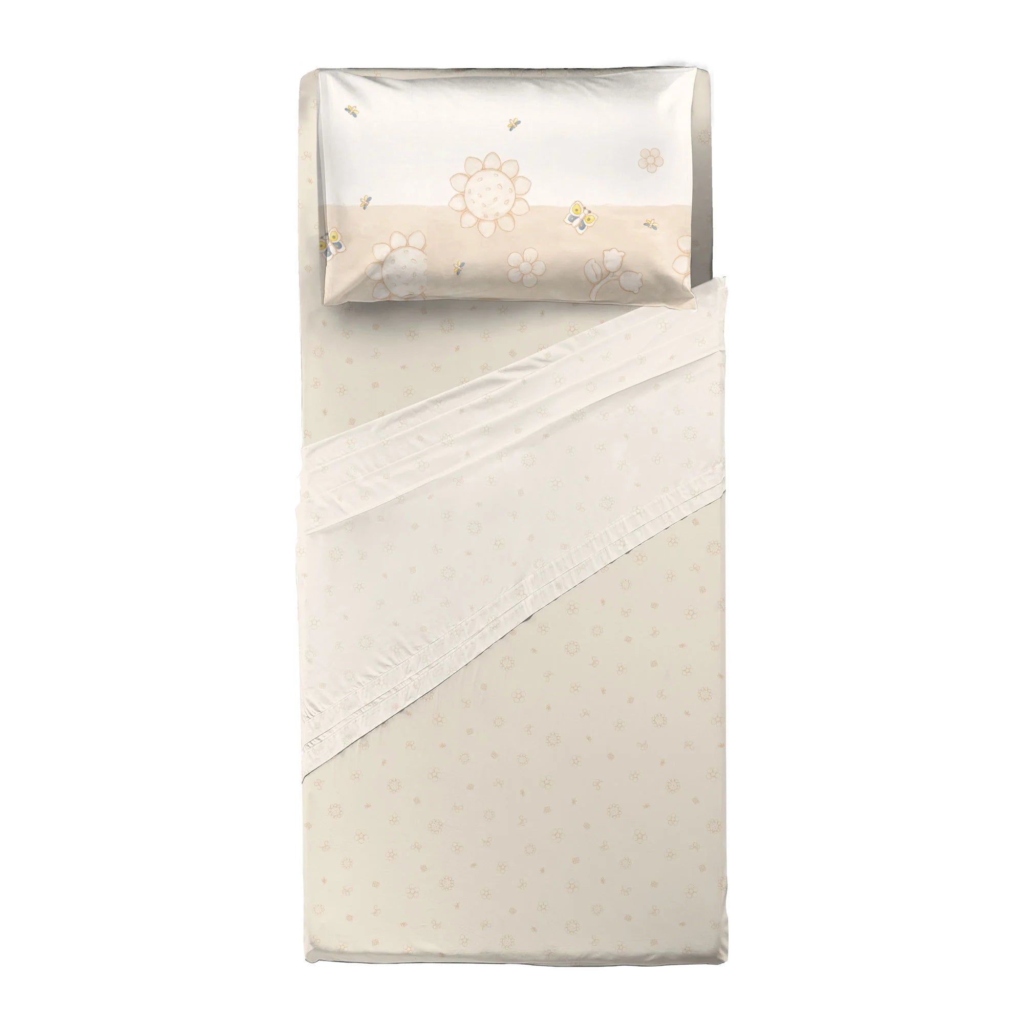 Completo letto Singolo- Matrimoniale collezione ELEGANCE Beige - Thun