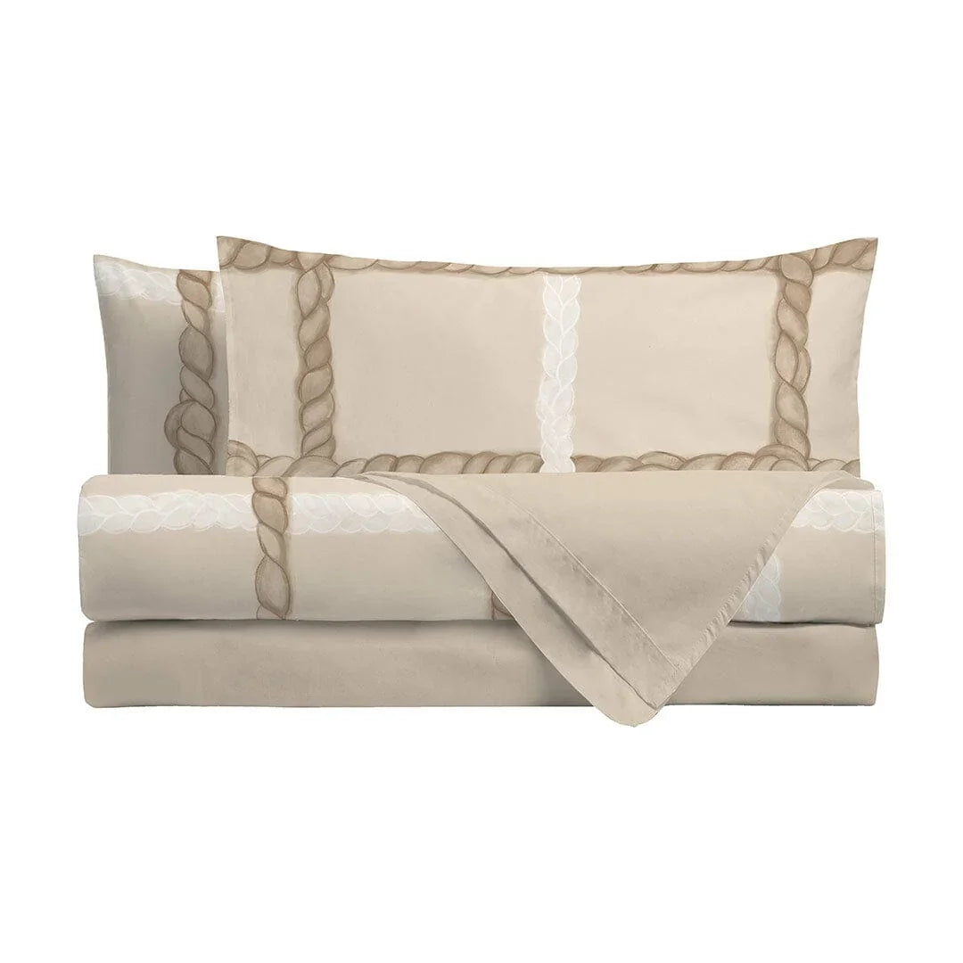 Completo letto Singolo-piazza e mezza - matrimoniale collezione ABBRACCI TRECCIA - Thun
